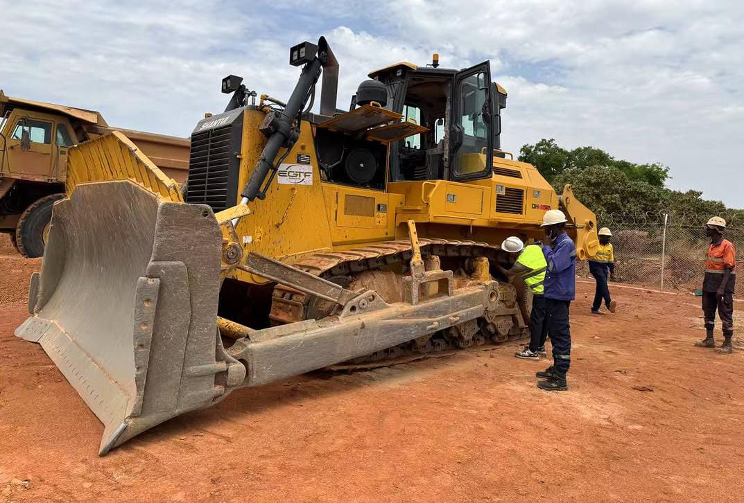 Bulldozer practical training
