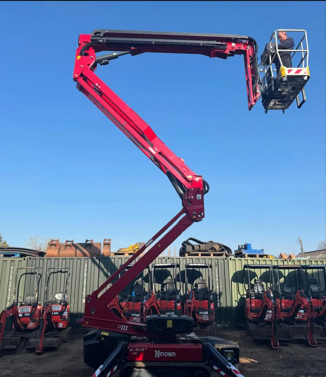 Cherry picker training at Ellena